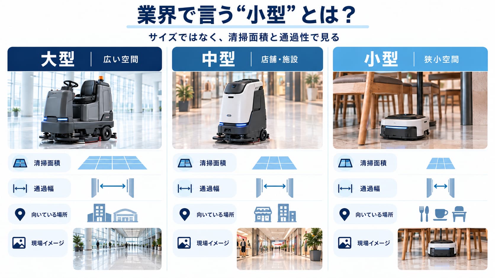 業務用清掃ロボット比較